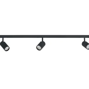På lager - Designline Tube Kit 1,9M + 3 Spots, Sort