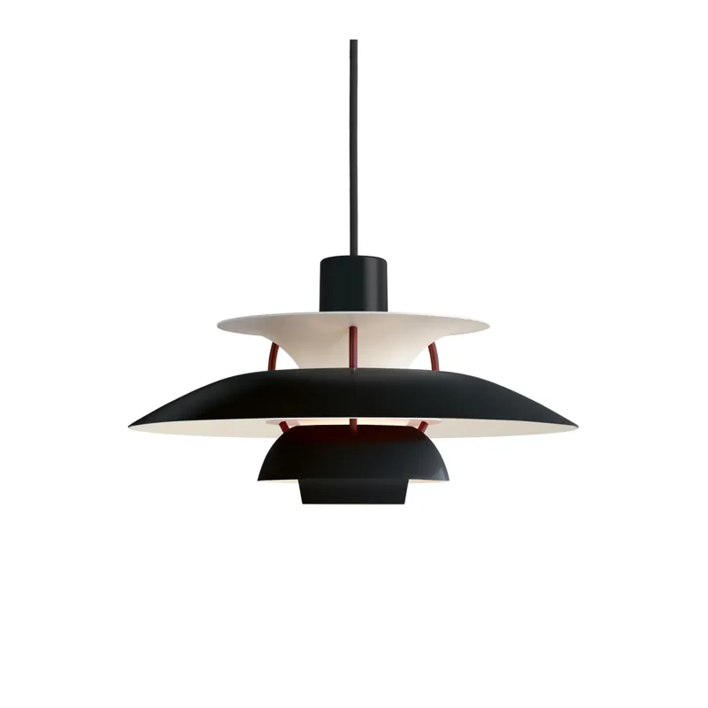 Stærkt tilbud | PH 5 Mini Pendel Black Edition - Louis Poulsen