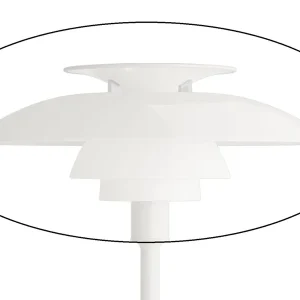 PH80 Bordlampe Sk�rm s�t - Hvid - Bestil nu