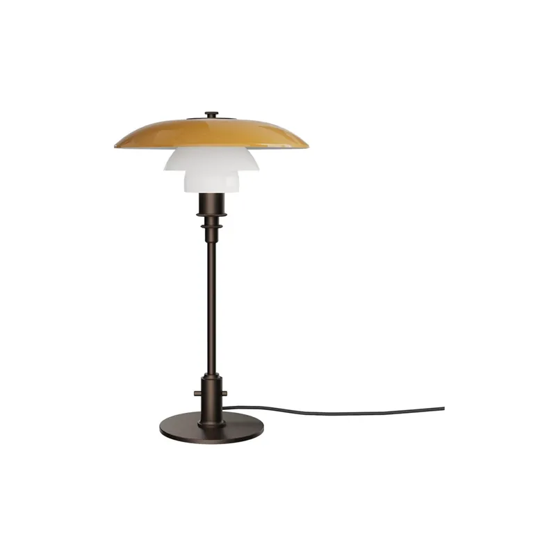 Tryg betaling | PH 3/2 Bordlampe Centenary Edition, Amber/opal white