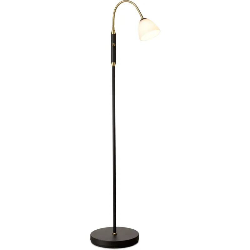 Lucid LED 1 Arm Gulvlampe - Halo Design - Leveres hurtigt